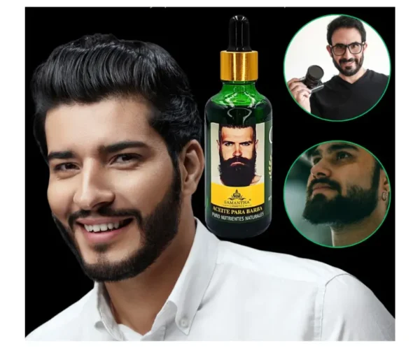 Aceite para barba con Argán Y Ricino 50