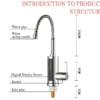 Calentador de agua instantáneo de cocina
